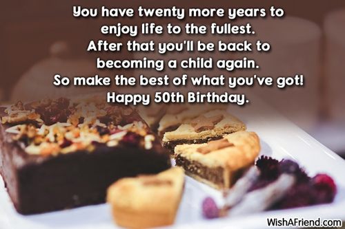 You Have Twenty More Years To Enjoy Life-wb1018