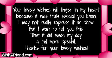 Your Lovely Wishes Will Linger In My Heart-wb024158