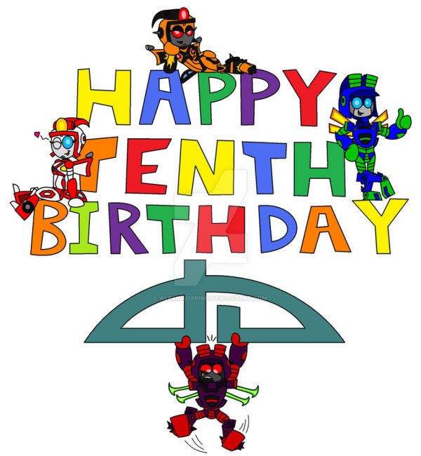 Celebrate Tenth Birthday-wb078007