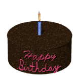Chocolate Cake- Happy Birthday-wb0140291