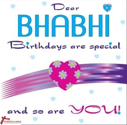Dear Bhabhi  Birthday - Specially For You-wb0140335