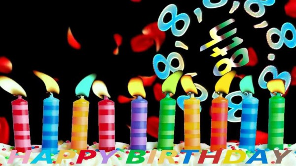Eighth Birthday Wish Greetings-wb078016