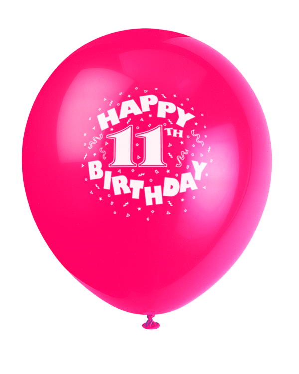 Eleventh Birthday Balloon