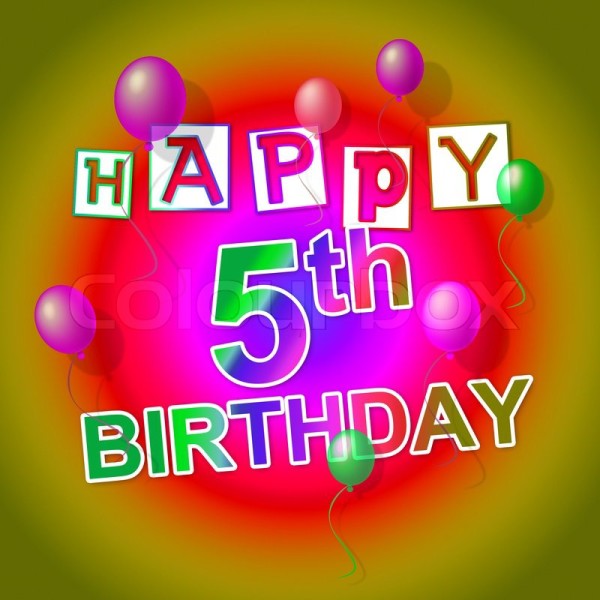 Fifth  Birthday Wishes - Image