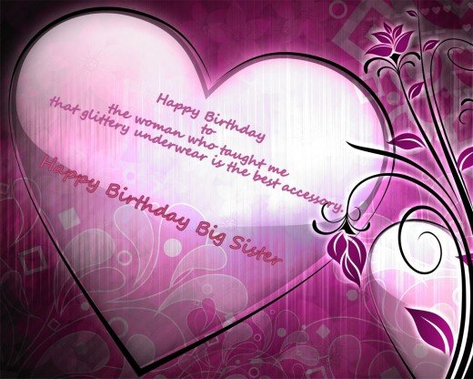 Happy Birthday - Big Sister-wb0140579