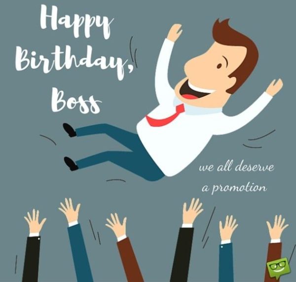 Happy Birthday Boss