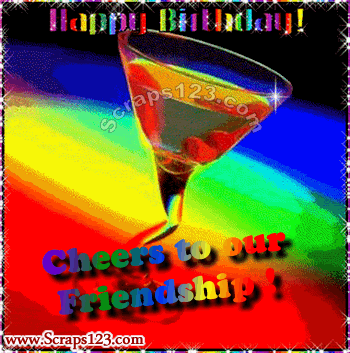 Happy Birthday CheersTo Your Friendship-wb0140686