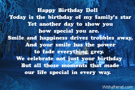 Happy Birthday -  Doll-wb0140587