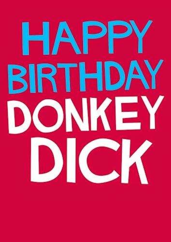 Happy Birthday Donkey Dick-wb0140710