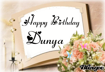 Happy Birthday Dunya-wb0140712