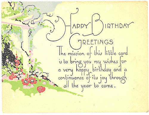 Happy Birthday - Greetings-wb0140592