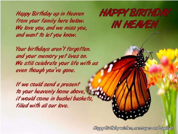 Happy Birthday In Heaven-wb0140733