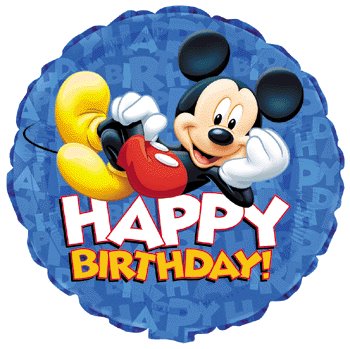 Happy Birthday -Micky Mouse-wb0140742