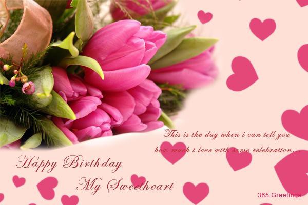 Happy Birthday - My Sweetheart!-wb0140781