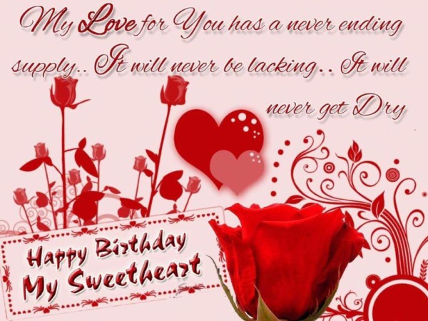 Happy Birthday-  My Sweetheart-wb0140782