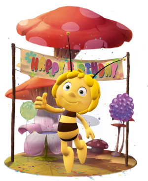 Happy Birthday -  Nice Bee-wb0140567