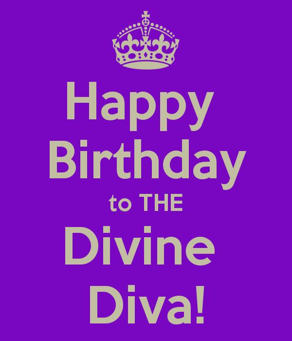 Happy Birthday  To The Divine Diva!-wb0140646