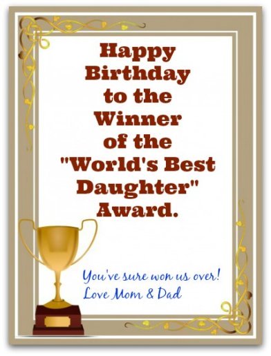 Happy Birthday To The World Best Daughter-wb0140887