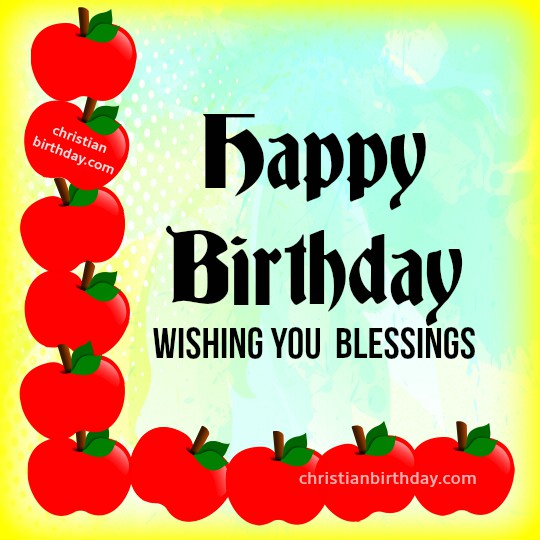 Happy Birthday - Wishing You Blessing-wb0140657