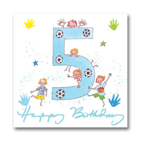 Happy Fifth  Birthday Boy-wb9814