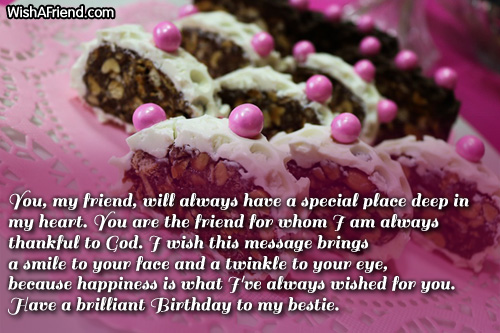 Have A Brillant Birthday To my Bestie-wb0140957