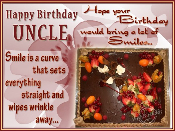 Hope Your Birthday Would Bring A Lot Of Smile-wb0141092