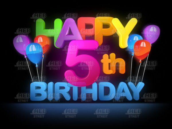 Image Of Fifth Birthday-wb9854