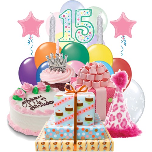 Fifteenth Happy Birthday-Many Gifts-wb0141363