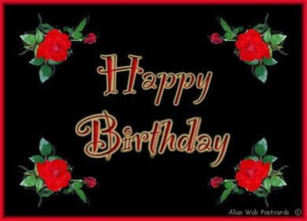 Happy Birthday-  Rose Pic-wb0141554