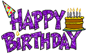 Purple Sparkle - Happy Birthday-wb0141612