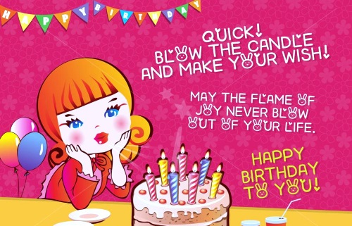 Quick Blow The Candles And Make Your Wish-wb0141614