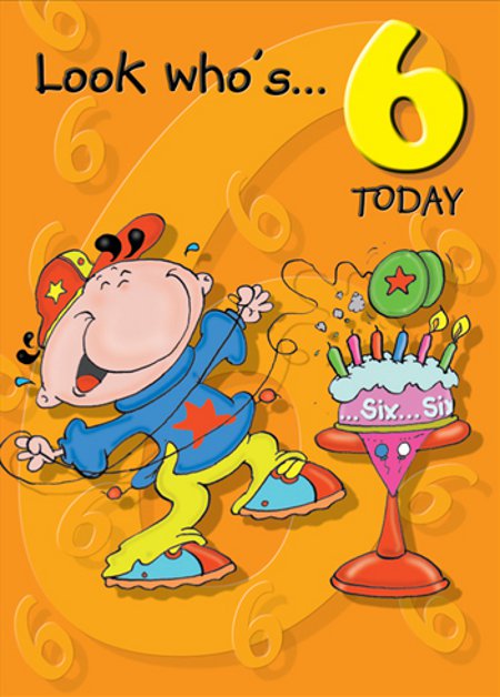 Sixth Happy Birthday - Pic-wb078124