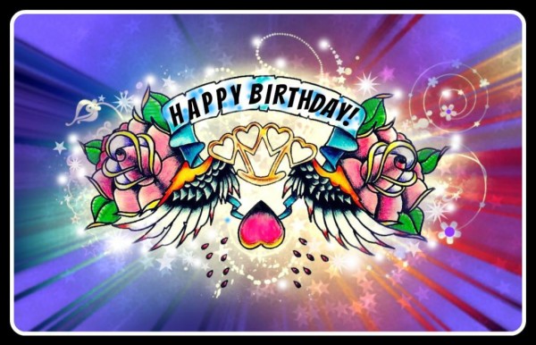 Happy Birthday - Designer Roses-wb0141761
