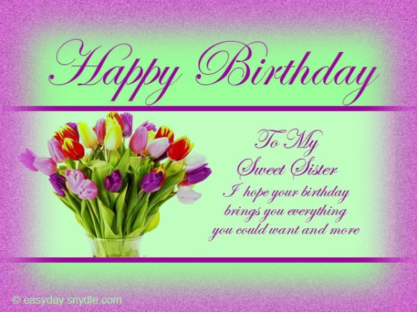 To My Sweet Sister Happy Birthday-wb0141861