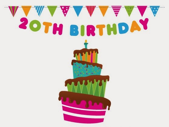 Twentieth Birthday Cake-wb078144