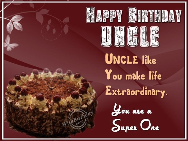 Uncle Like  You May Life Extraordinary-wb0141894