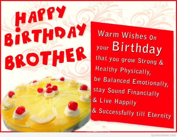 Warm Wish On You4e Birthday-wb0141902