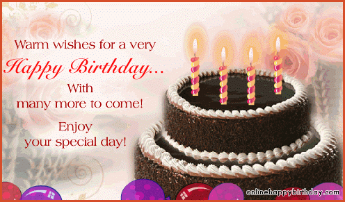 Warm Wishes For A Very  Happy Birthday-wb0141903