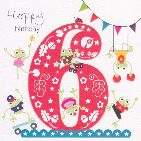 Wish You Happy Sixth Birthday-wb078154