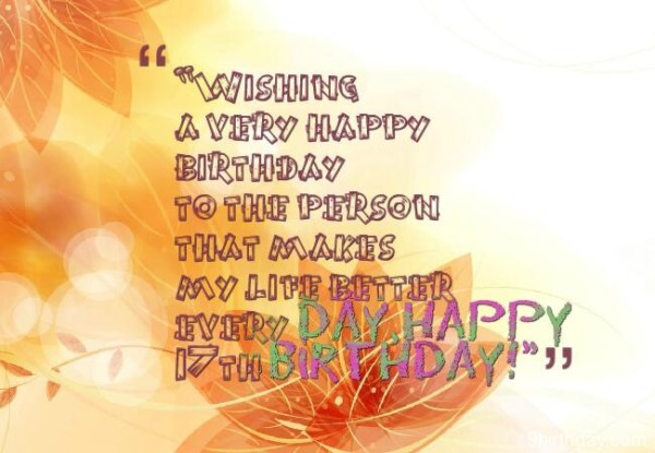 wishing A Very Happy Birthday-wb0141959