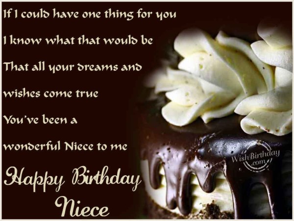 Birthday Wishes For Niece