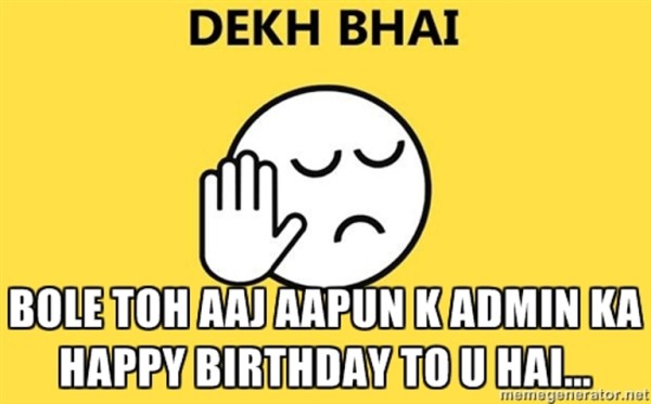 Aj Admin Ka Birthday Hai-wb0160016