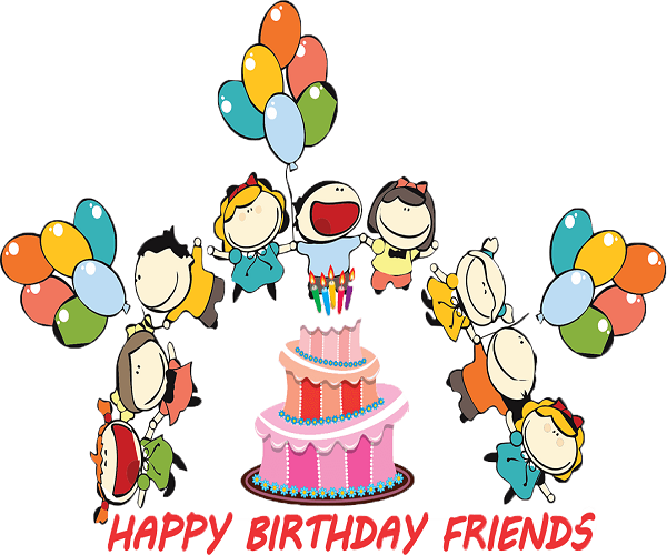 All My Friends - Happy Birthday-wb0140064