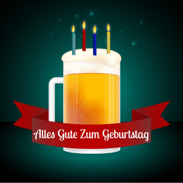 Alles Gute Zum Geburtstage - German