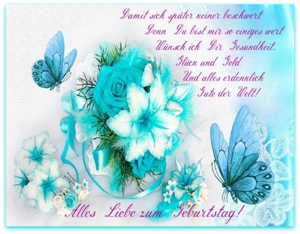 Alles Gute zum Geburtstag - Birthday Wishes