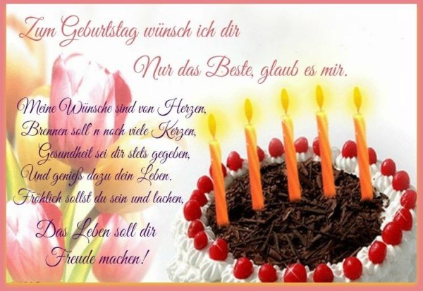 Alles Gute zum Geburtstag - Cake !