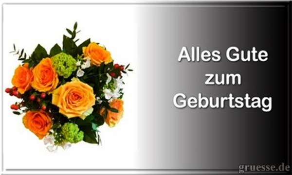 Alles Gute zum Geburtstag - Colorful Flowers