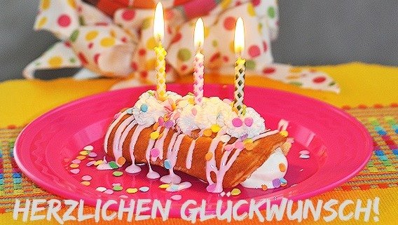 Alles Gute zum Geburtstag - German Photo !