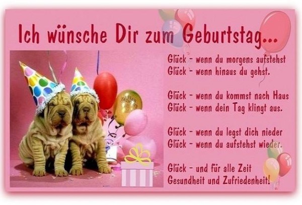 Alles Gute zum Geburtstag - Have Fun