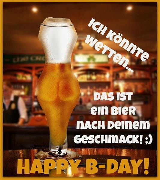 Alles Gute zum Geburtstag - Wine